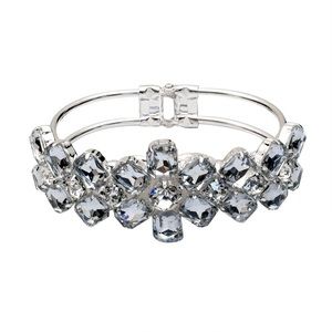 NWOT 🎉 Faux Diamond Rectangle Cuff (Hinge)